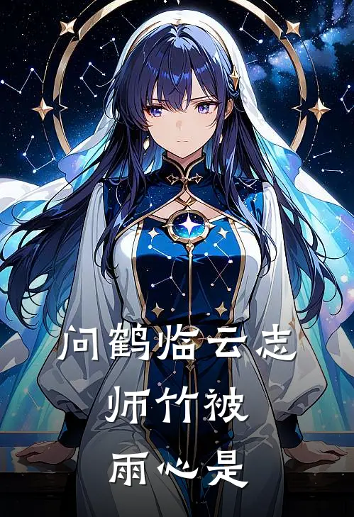 问鹤临云志,师竹被雨心是