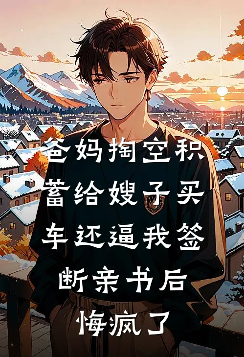 爸妈掏空积蓄给嫂子买车还逼我签断亲书后，悔疯了