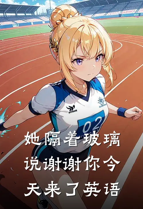 她隔着玻璃说谢谢你今天来了英语