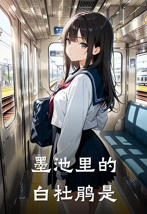 墨池里的白杜鹃是