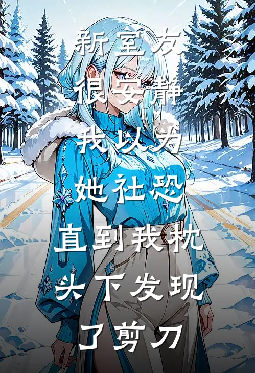 新室友很安静，我以为她社恐，直到我枕头下发现了剪刀