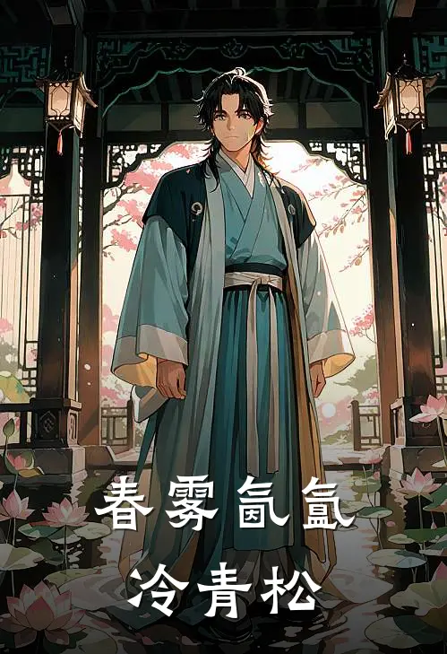 春雾氤氲冷青松