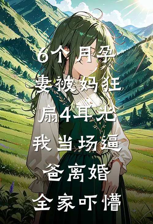 《6个月孕妻被妈狂扇4耳光，我当场逼爸离婚，全家吓懵》方晴赵秀娥全集免费在线阅读_(方晴赵秀娥)全章节免费在线阅读